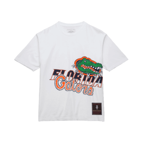 Travis Scott x M&N Florida Gators Hand-Drawn Tee White